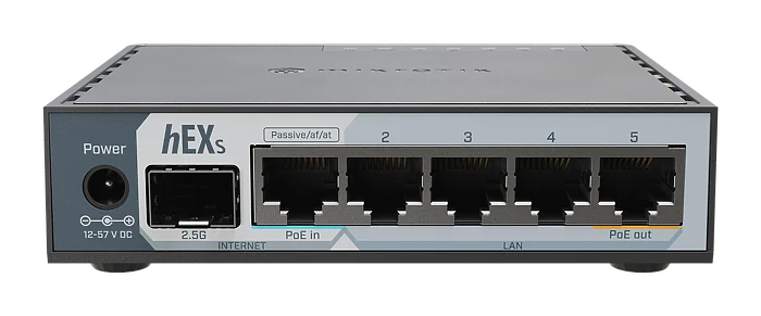 MikroTik hEX S gerenciado pelo Mikrosinc